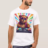 Bearbie DJ T-Shirt (Vorderseite)