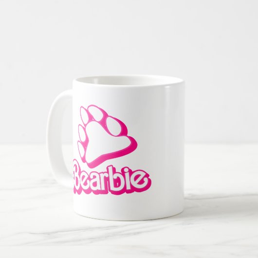 Bearbie Kaffeetasse (Vorderseite Links)