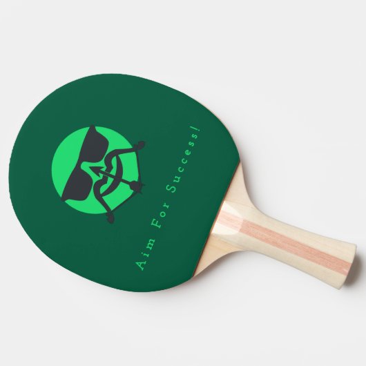 Beard & Arrow Ping Pong Paddle v2 Tischtennis Schläger (Seitenansicht)