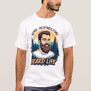 Beard Life verkraften T-Shirt