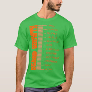 Beard LoverBeard ChartBard Growth Classic TShirt