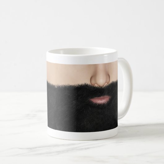 Beard Mouth and Nose Kaffeetasse (VorderseiteRechts)
