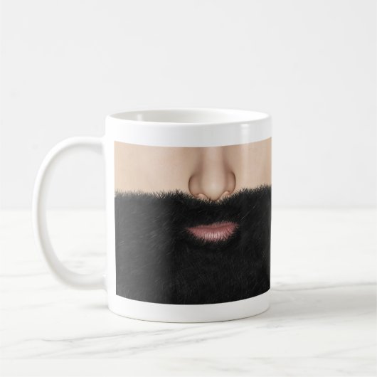 Beard Mouth and Nose Kaffeetasse (Links)