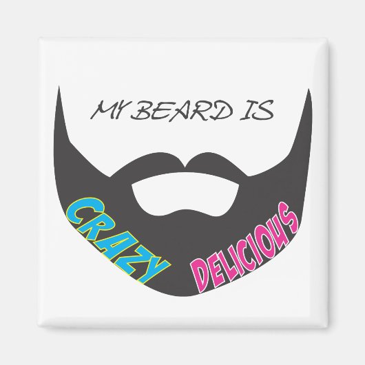 Beard Pride Magnet (Vorne)