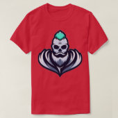 Beard Skull Classic TShirt (Design vorne)