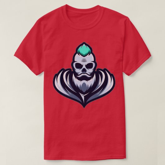 Beard Skull Classic TShirt (Design vorne)