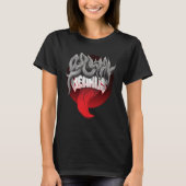 BEARD WIDE CRAZY HAIR BEARD W TONGUE OUT T-Shirt (Vorderseite)