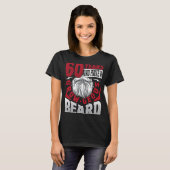 Bearded 60 Years Birthday Beard T-Shirt (Vorne ganz)