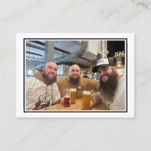 Bearded Baker Banter Trading Cards: BIERds Telefonnummerkarte