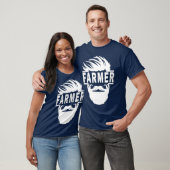 Bearded Bauer Tshirt Landwirtschaft Landwirtschaft (Unisex)