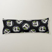 Bearded Collie Beardie Black Painting Niedliche Do Seitenschläferkissen (Rückseite)