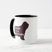 Bearded Collie BESTE FREUNDIN Tasse (Vorderseite Links)