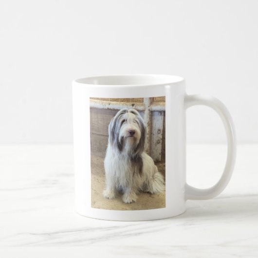 Bearded Collie Kaffeetasse (Rechts)