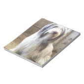 Bearded Collie Notizblock (Rotiert)