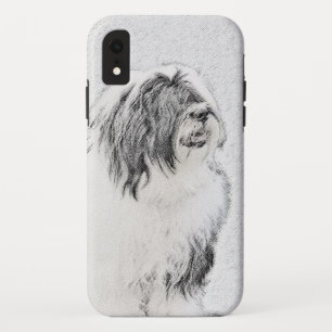 Bearded Collie Zeichnend - Niedliche Original Hund Case-Mate iPhone Hülle