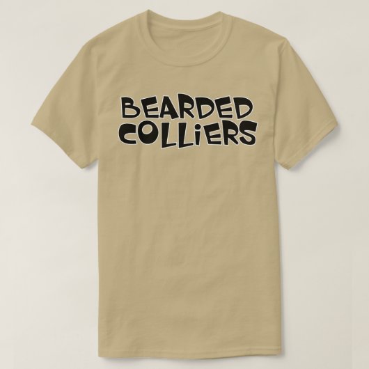 Bearded Colliers T-Shirt (Design vorne)