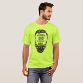 Bearded Disk Golf Vater T - Shirt (Vorne ganz)