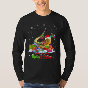 Bearded Dragon Animal Frohe Weihnachtsfamilie Part T-Shirt
