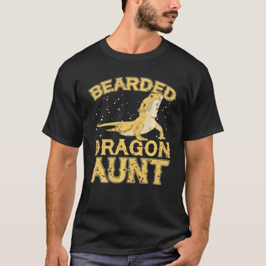 Bearded Dragon Bearded Dragon Aunt T-Shirt (Vorderseite)
