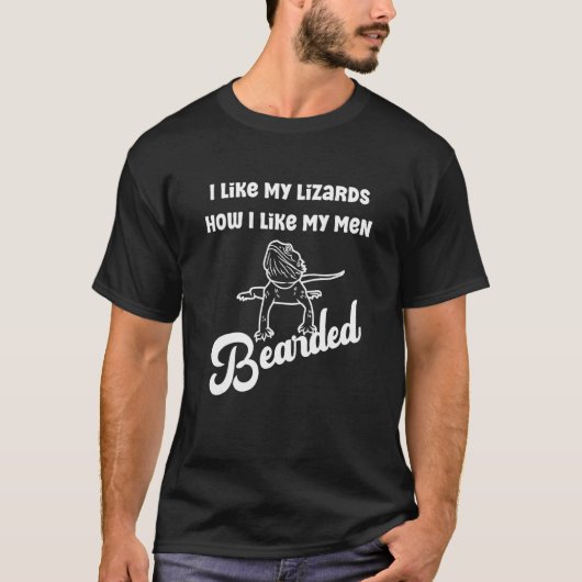 Bearded dragon Bearded dragon T-Shirt (Vorderseite)