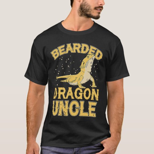 Bearded Dragon Bearded Dragon Uncle T-Shirt (Vorderseite)
