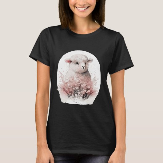 Bearded Dragon Cherry Blossom Reptile Japanese Sak T-Shirt (Vorderseite)