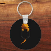 Bearded Dragon Cket Cute Exotic Lizard Reptile Pet Schlüsselanhänger (Vorderseite)