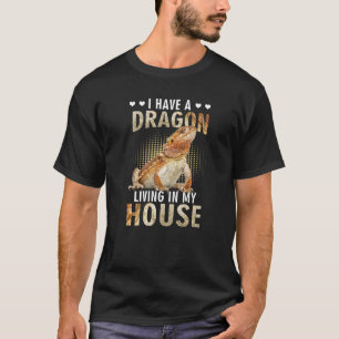 Bearded Dragon Clothes Pogona Barbata Lizard T-Shirt