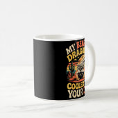 Bearded Dragon Cooler Reptile Animal Beardie Beard Kaffeetasse (VorderseiteRechts)
