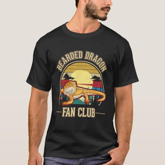 Bearded Dragon Fan Club T-Shirt (Vorderseite)