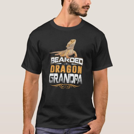 Bearded dragon for Grandpa Bearded Dragon Mothers T-Shirt (Vorderseite)