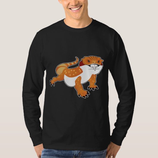 Bearded Dragon Lizard T-Shirt (Vorderseite)