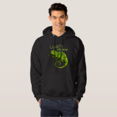 Bearded Dragon Lizard Whisperer Birthday Hoodie (Vorne ganz)