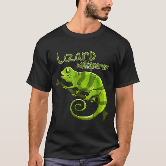 Bearded Dragon Lizard Whisperer Birthday T-Shirt (Vorderseite)