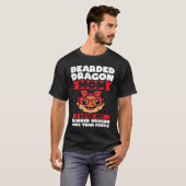 bearded dragon mom I love my bearded dragon lizard T-Shirt (Vorne ganz)