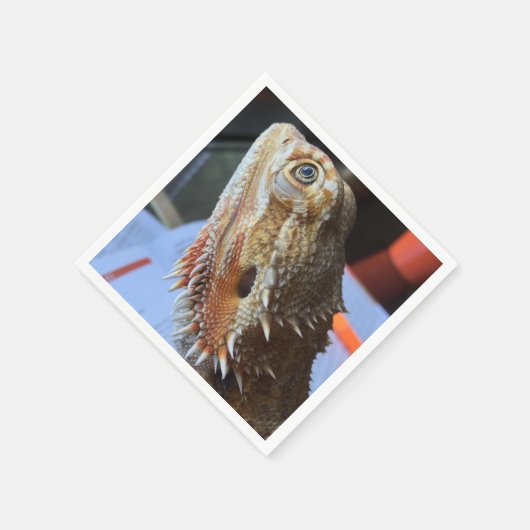 Bearded Dragon Napkin Serviette (Ecke)
