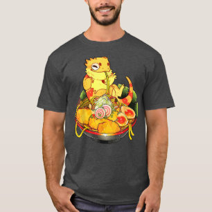 Bearded Dragon Ramen Noodles Kawaii Japanischer An T-Shirt