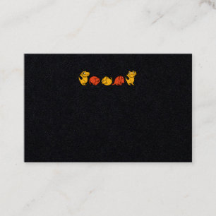 Bearded Dragon Reptile Lizard Pet Visitenkarte