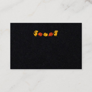 Bearded Dragon Reptile Lizard Pet Visitenkarte