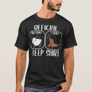 Bearded Dragon Sleepshirt Count Sheep T-Shirt