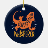 Bearded Dragon Whisperreptile Keramik Ornament (Hinten)