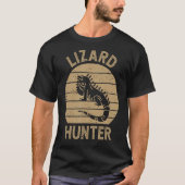 Bearded Dragon Zookeeper Reptile Lizard Hunter T-Shirt (Vorderseite)