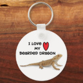 Bearded dragons  Keychain Schlüsselanhänger (Vorderseite)