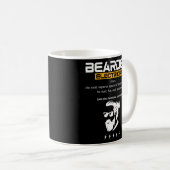 Bearded Electrician Definition Electrical Lineman Kaffeetasse (VorderseiteRechts)