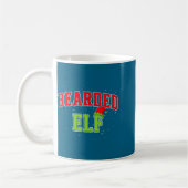 Bearded Elf Christmas Family Matching Group Xmas  Kaffeetasse (Links)