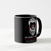 Bearded Funcle Funny Oncle Definition Tasse (VorderseiteRechts)