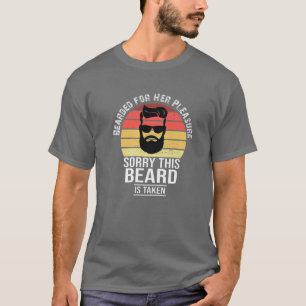 Bearded für ihr Vergnügen Funny Beard Geacial Vale T-Shirt