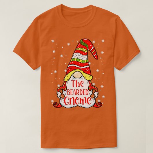 Bearded Gnome Matching Family 2 T-Shirt (Design vorne)