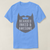 Bearded Inked and awesome 6 T-Shirt (Design vorne)