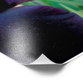 Bearded Iris Fotodruck (Ecke)